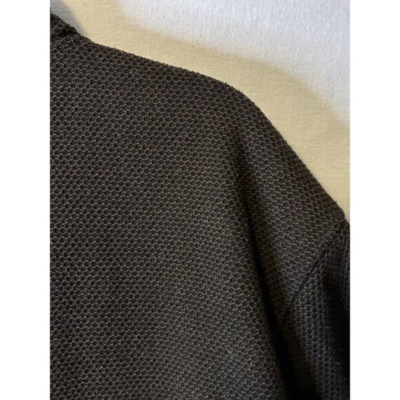 Orvis Sweater Men's XL Brown Quarter Zip Sherpa Fleece Lined Pullover Outdoors - Picture 10 of 10